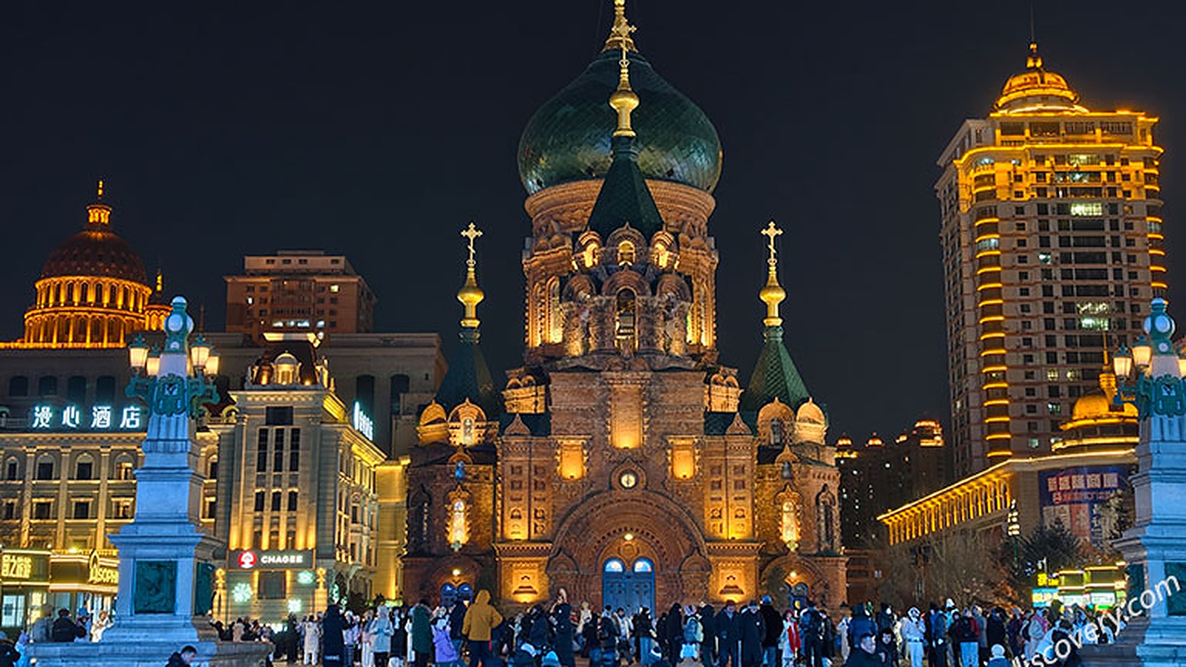 Saint Sophia Cathedral — a 1907 Russian Orthodox brick cathedral, now a museum and Harbin's most-photographed landmark of its Russian heritage.