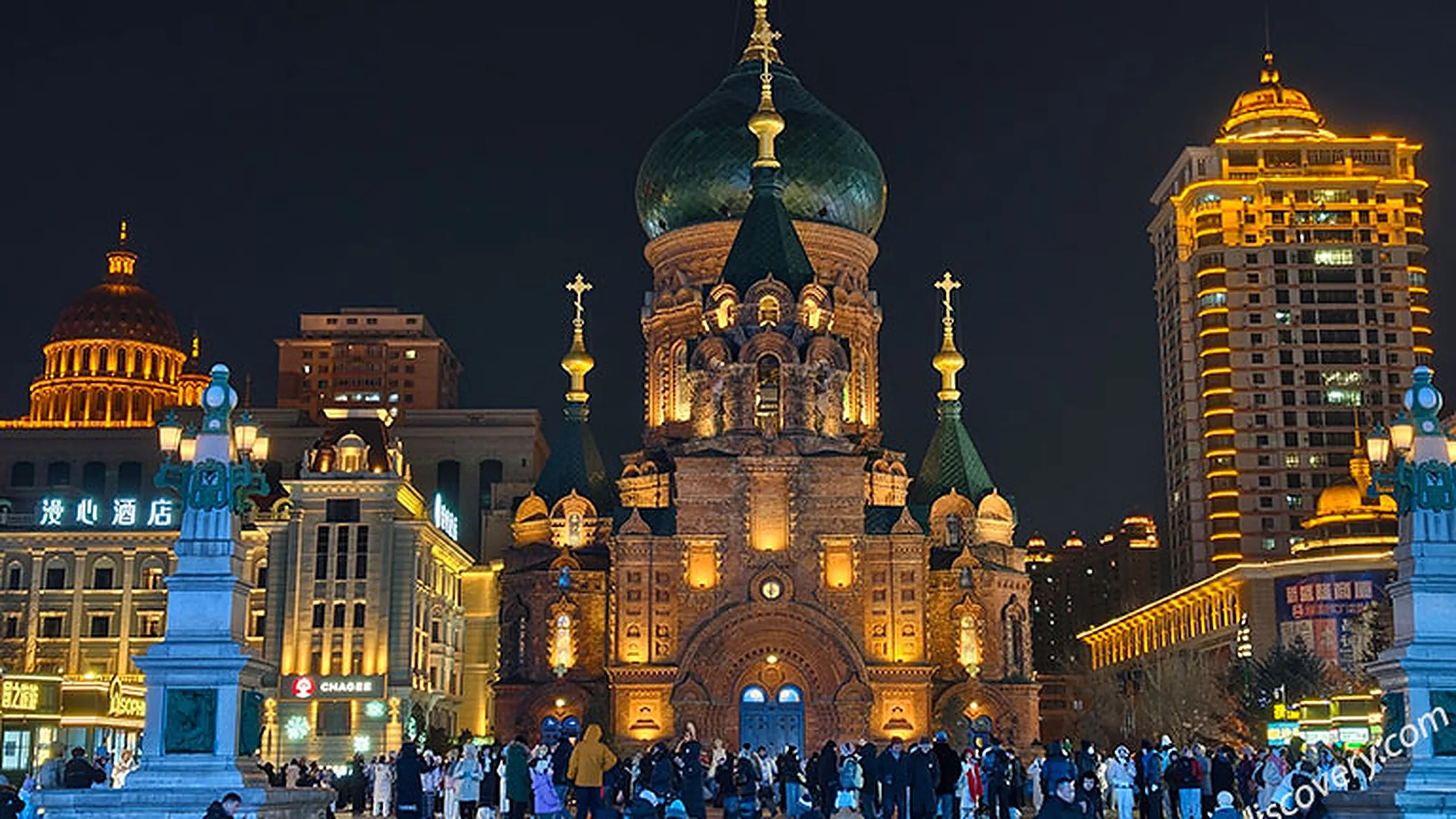 Saint Sophia Cathedral — a 1907 Russian Orthodox brick cathedral, now a museum and Harbin's most-photographed landmark of its Russian heritage.