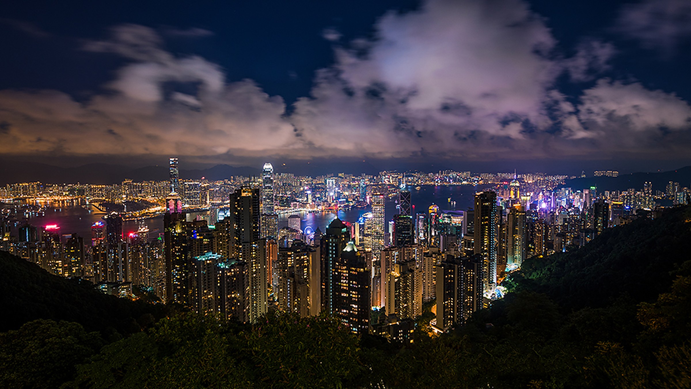 Victoria Peak — Hong Kong's most iconic view, 428m above Central, reached by the 1888 Peak Tram.