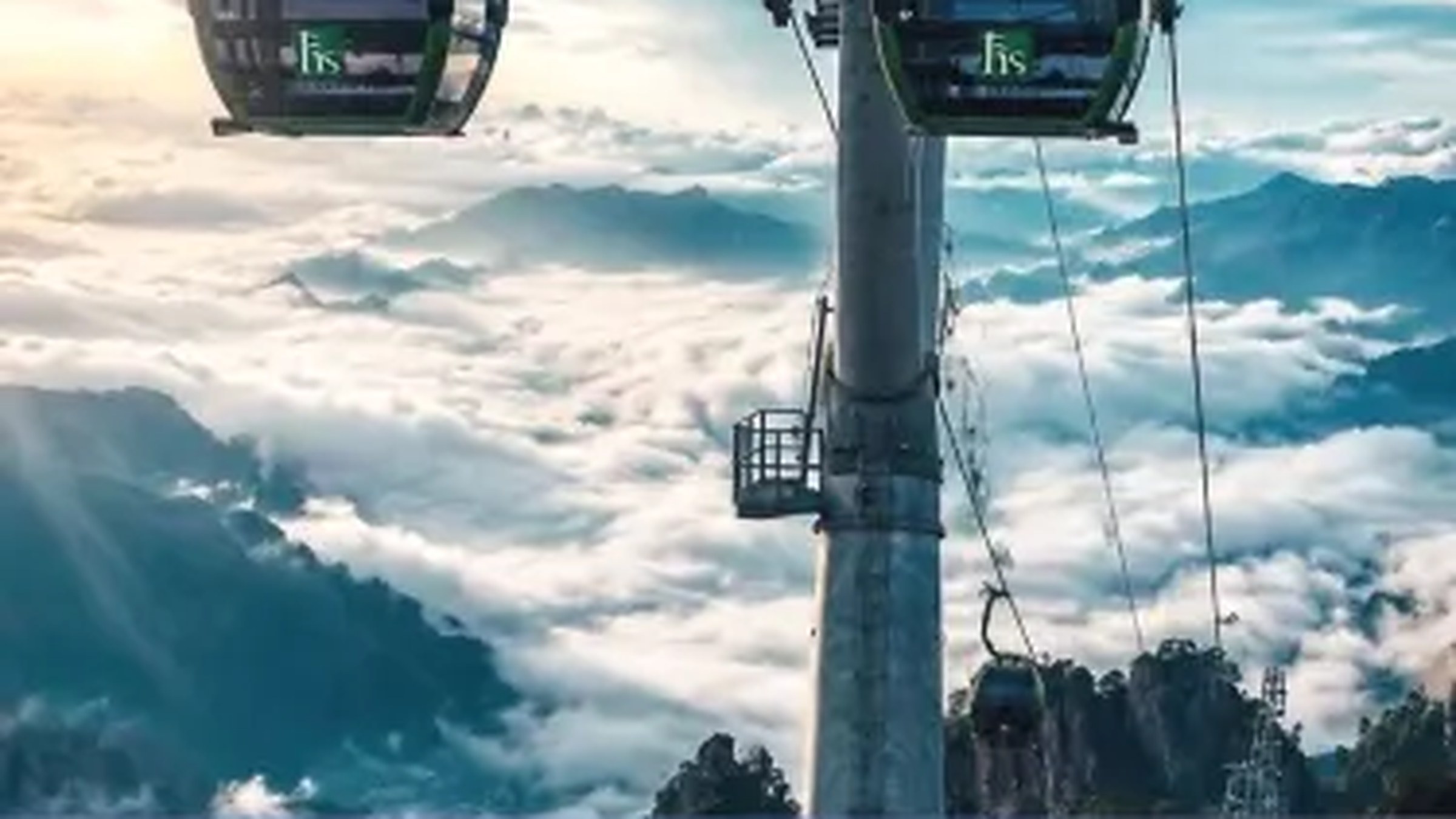 West Sea Grand Canyon (西海大峡谷) — the deepest and most dramatic canyon on Huangshan, with the famous 1-step-at-a-time cliff and the new glass-bottomed viewing platform.